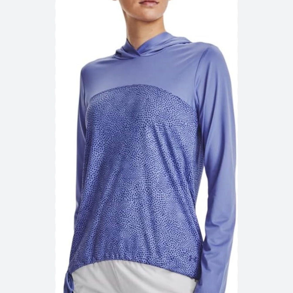 Under Armour Lilac Hooded Long-Sleeve Pullover